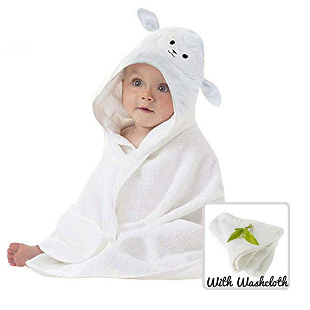 Bamboo Fiber Baby Bath Towel