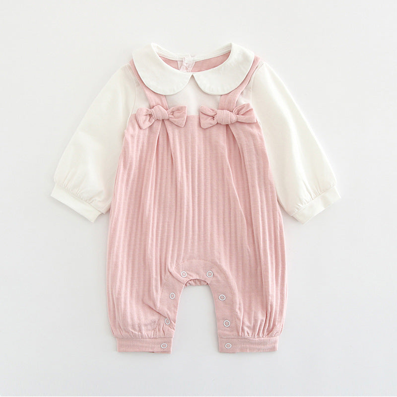 Baby Girl Cotton Romper