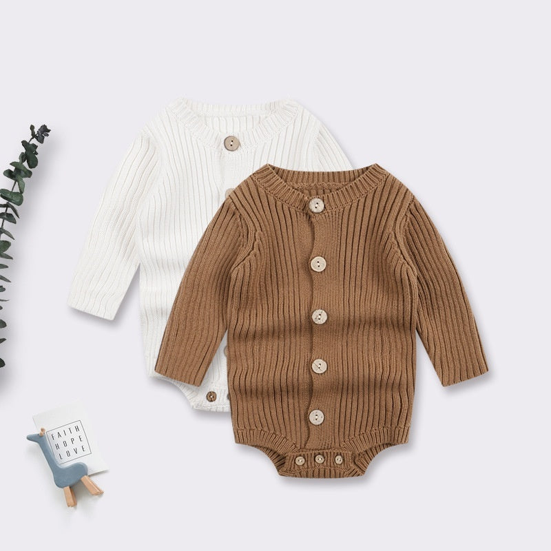 Knitted Baby Bodysuit