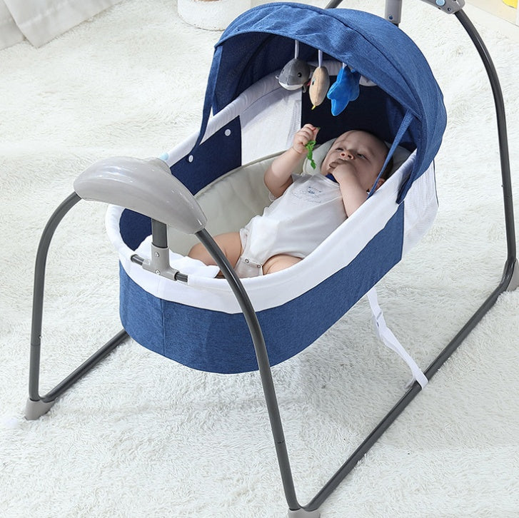 Electric Rocking Baby Bed