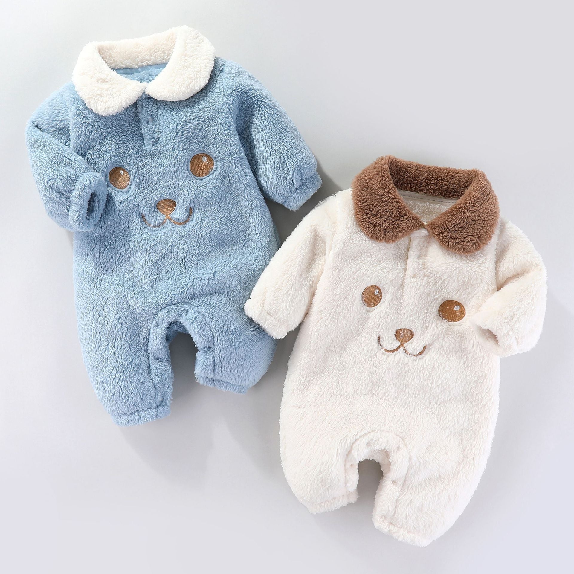 Baby Woollen Warm Jumpsuit