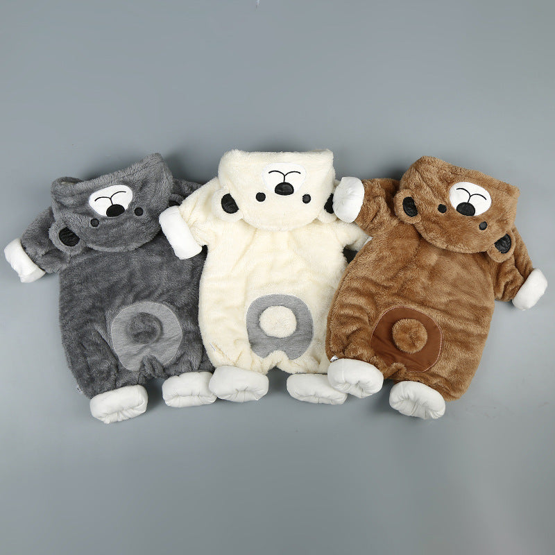 Baby Winter Hooded Onesie